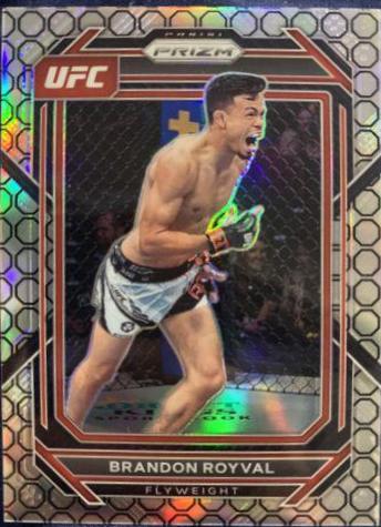 Brandon Royval 2023 Panini Prizm UFC Base #133 Octagon