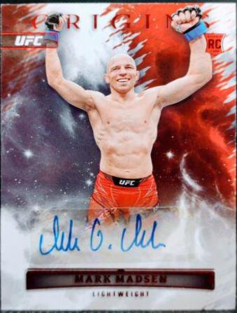 Mark Madsen 2023 Panini Chronicles UFC Origins Autographs #7 Red