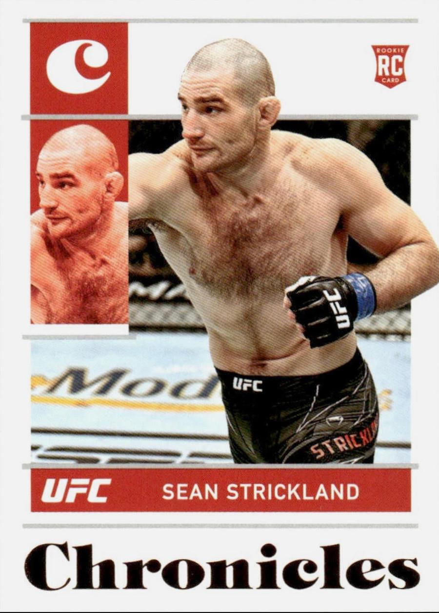 Sean Strickland 2022 Panini Chronicles UFC Base Chronicles #76 Bronze