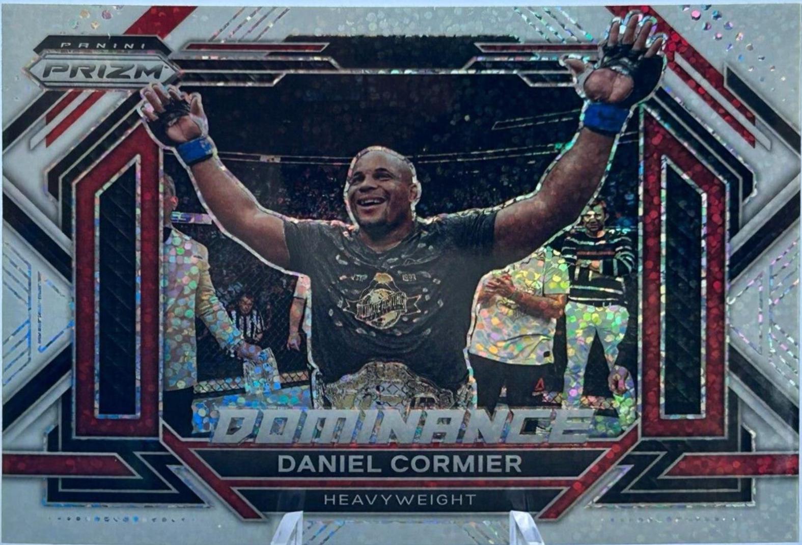Daniel Cormier 2023 Panini Prizm UFC Dominance #1 White Sparkle