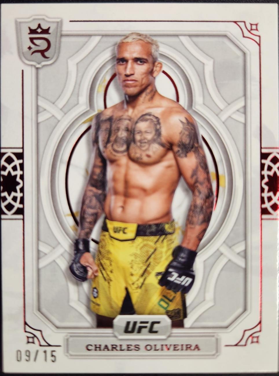 Charles Oliveira 2024 Topps Royalty UFC Base #87 Red