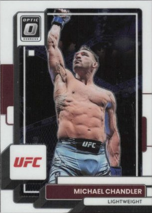 Michael Chandler 2023 Panini Donruss Optic UFC Base #91 Green