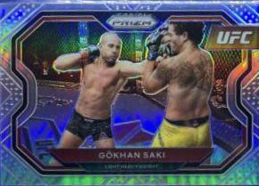 Gökhan Saki 2021 Panini Prizm UFC Base #188 Silver
