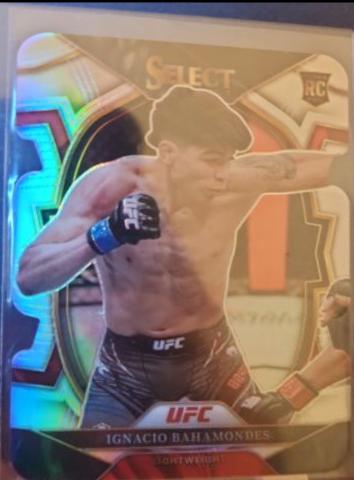 Ignacio Bahamondes 2023 Panini Select UFC Concourse #64 Silver Die Cut