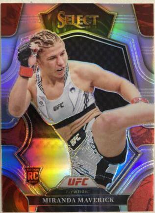 Miranda Maverick 2023 Panini Select UFC Premier Level #167 Silver