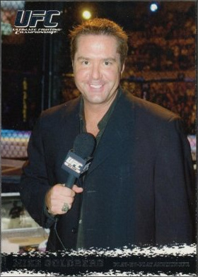 Mike Goldberg 2009 Topps UFC Round 1 Base #95 Red