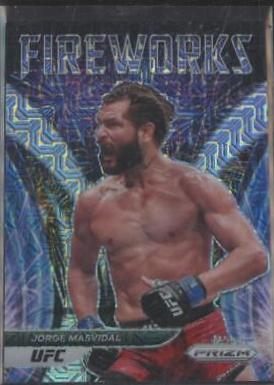Jorge Masvidal 2022 Panini Prizm UFC Fireworks #1 Mojo