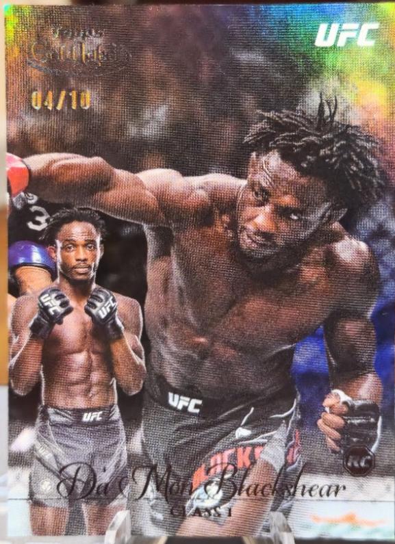 Da'Mon Blackshear 2024 Topps Gold Label UFC Base Class I #52 Black