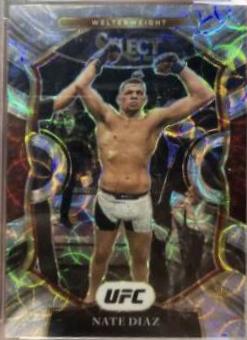 Nate Diaz 2021 Panini Select UFC Concourse #39 Scope