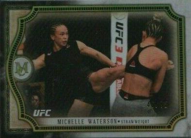 Michelle Waterson-Gomez 2018 Topps UFC Museum Collection Base #11 Gold