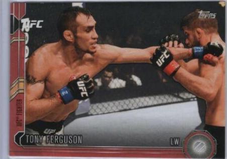 Tony Ferguson 2015 Topps UFC Chronicles Base #132 Red