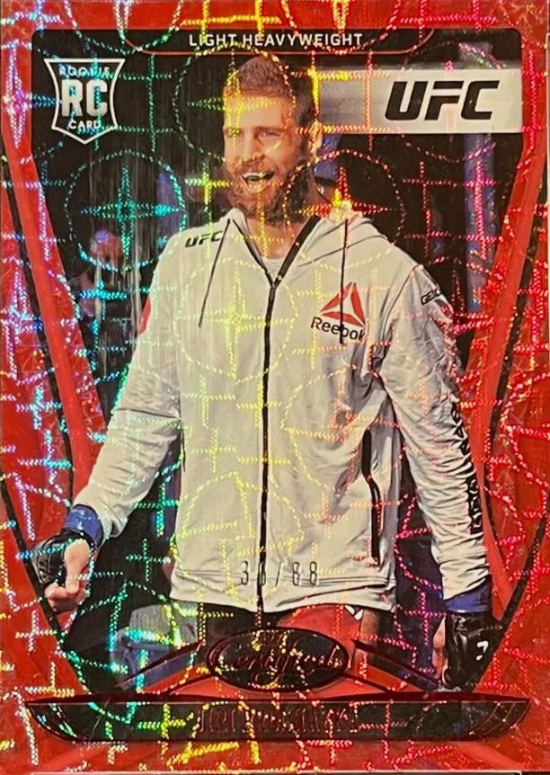 Jiri Prochazka 2021 Panini Chronicles UFC Base Black #102 Asia Red