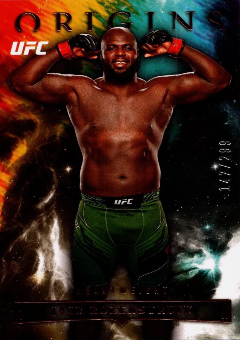 Jairzinho Rozenstruik 2023 Panini Chronicles UFC Base Origins #137 Bronze