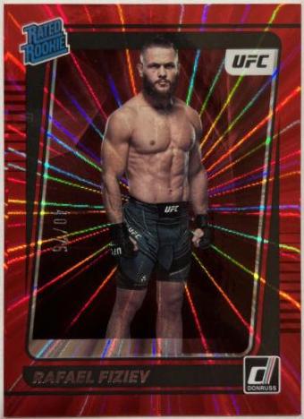 Rafael Fiziev 2022 Panini Donruss UFC Base #212 Red