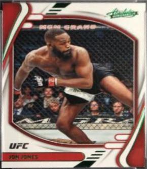 Jon Jones 2022 Panini Chronicles UFC Base Absolute #127 Green
