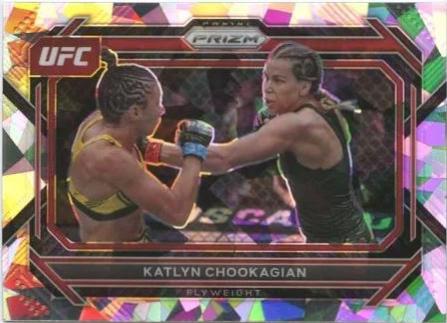 Katlyn Cerminara 2023 Panini Prizm UFC Base #35 Ice
