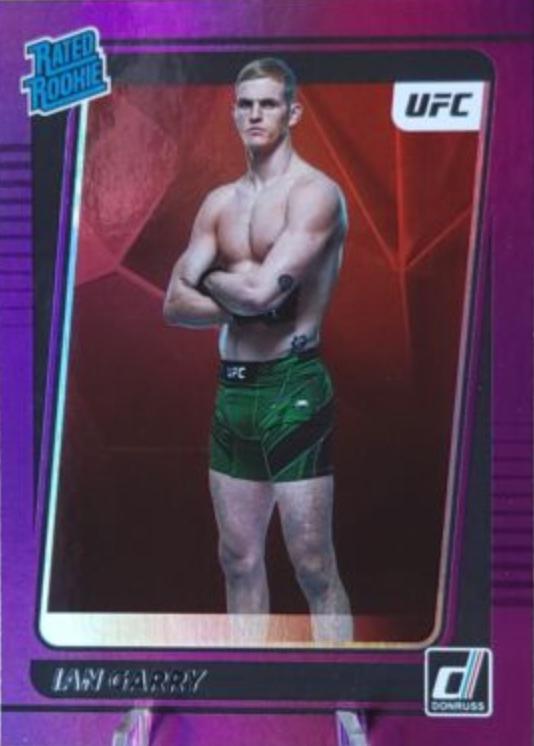 Ian Machado Garry 2022 Panini Donruss UFC Base #213 Purple Flood