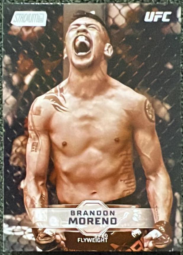 Brandon Moreno 2026 Topps Stadium Club UFC Base #20 Sepia