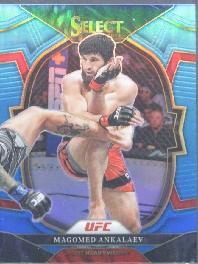 Magomed Ankalaev 2023 Panini Select UFC Concourse #39 Light Blue