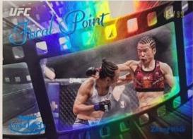 Zhang Weili 2024 Topps Gold Label UFC Focal Point #FP-7 Blue
