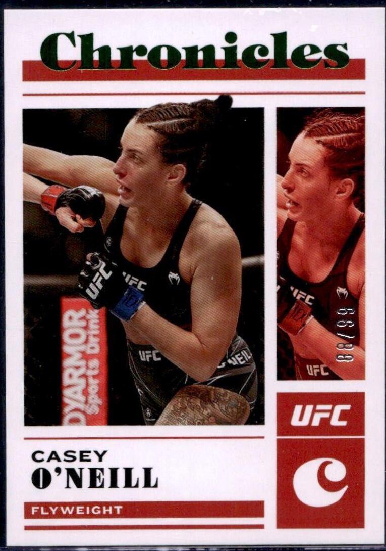 Casey O'Neill 2023 Panini Chronicles UFC Base Chronicles #25 Green