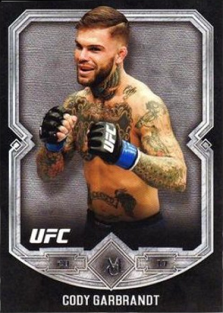 Cody Garbrandt 2017 Topps Museum Collection UFC Base #2 Copper