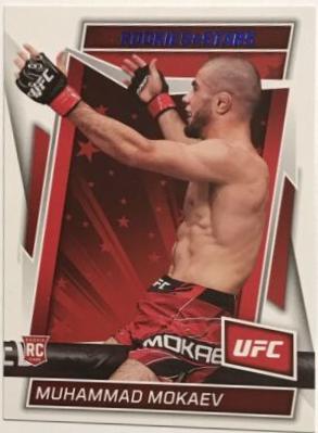 Muhammad Mokaev 2023 Panini Chronicles UFC Base Rookies and Stars #187 Blue