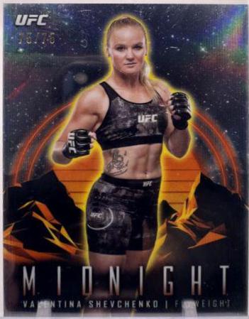 Valentina Shevchenko 2024 Topps Midnight UFC Base #41 Dusk