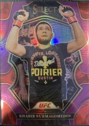Khabib Nurmagomedov 2023 Panini Select UFC Premier Level #116 Purple