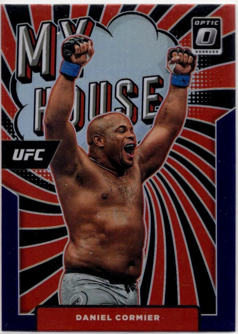 Daniel Cormier 2022 Panini Donruss Optic UFC My House #19 Purple