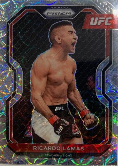 Ricardo Lamas 2021 Panini Prizm UFC Base #1 Premium