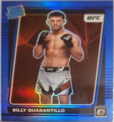 Billy Quarantillo 2022 Panini Donruss Optic UFC Base #107 Blue