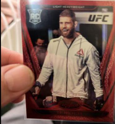 Jiri Prochazka 2021 Panini Chronicles UFC Base Certified #128 Red