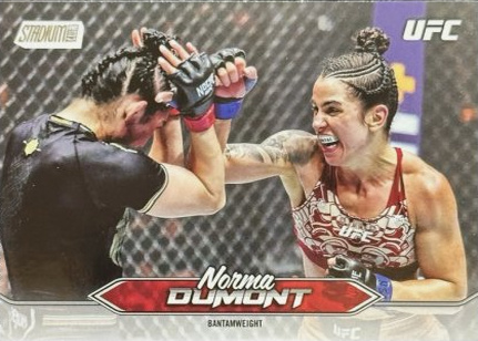Norma Dumont 2025 Topps Stadium Club UFC Base #16 First Day Issue