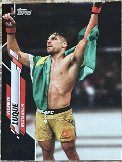 Vicente Luque 2020 Topps UFC Base #23 Black