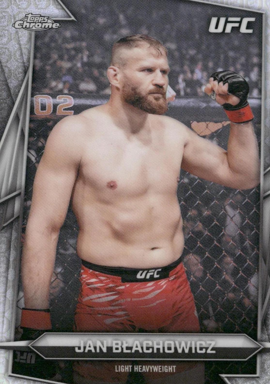 Jan Błachowicz 2026 Topps Chrome UFC Base #119 UFC Glove Refractor