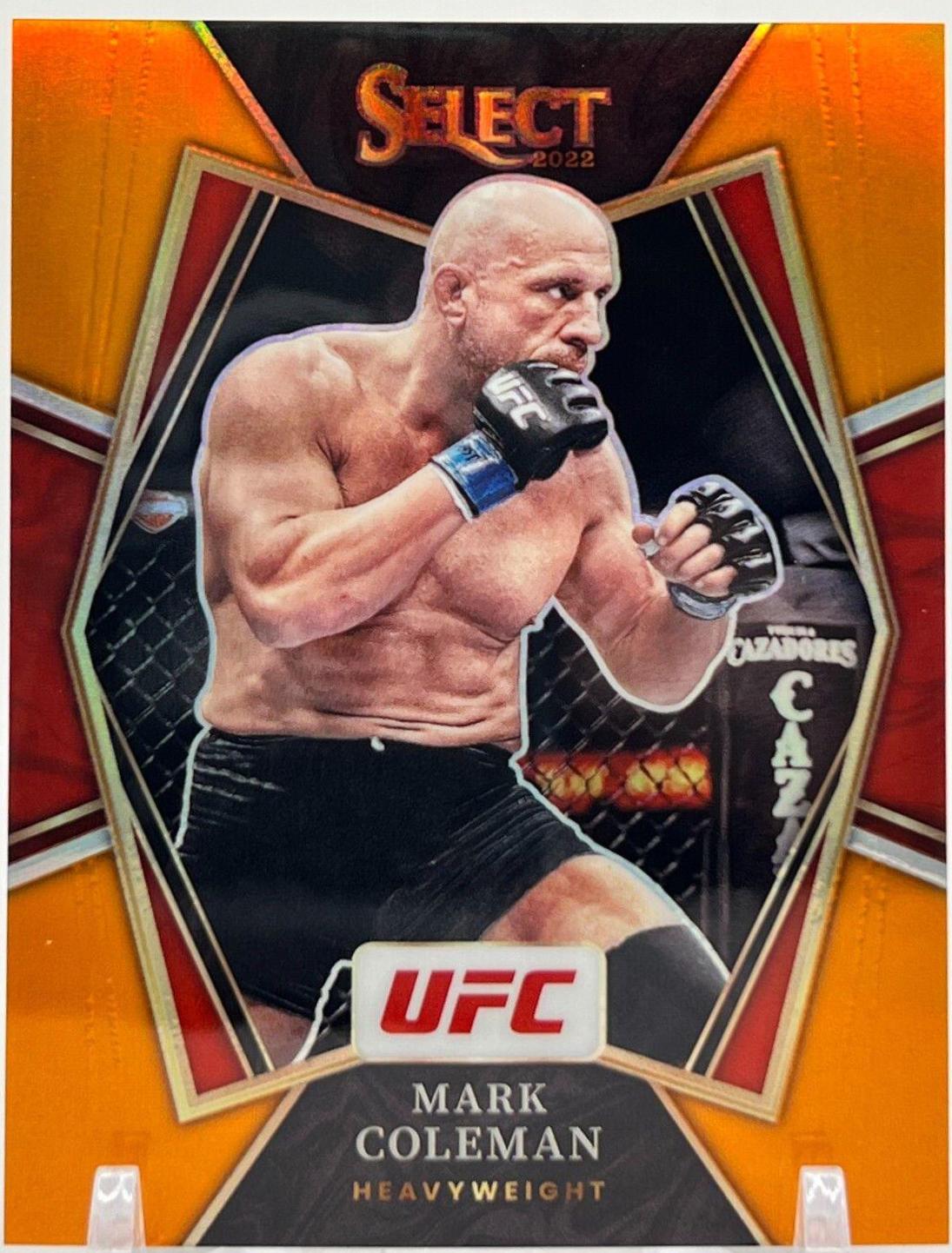 Mark Coleman 2022 Panini Select UFC Premier Level #178 Orange