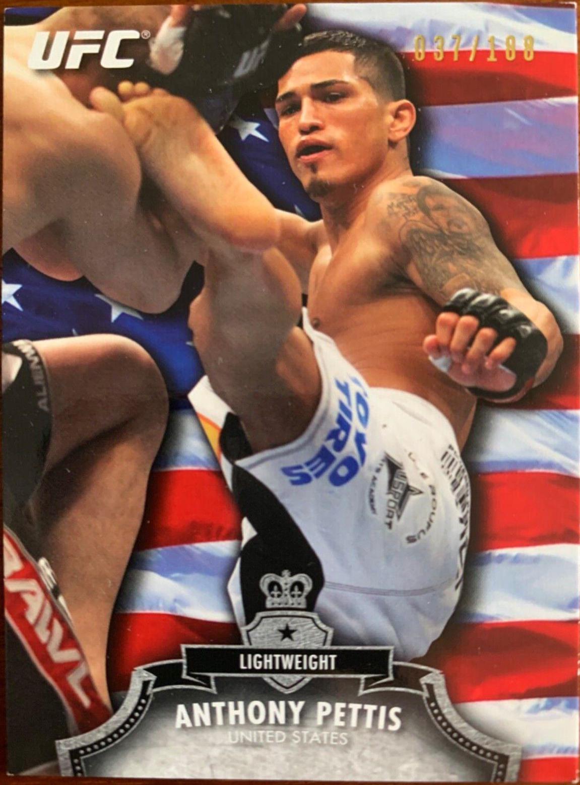 Anthony Pettis 2012 Topps UFC Bloodlines Base #147 Flag
