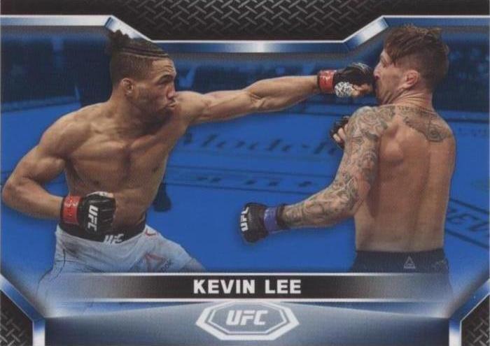 Kevin Lee 2020 Topps UFC Knockout Base #41 Blue