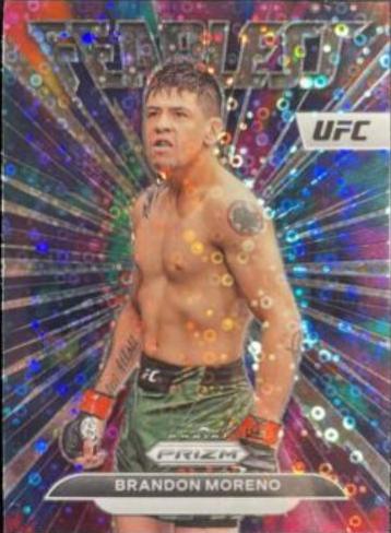 Brandon Moreno 2023 Panini Prizm UFC Fearless #1 Silver