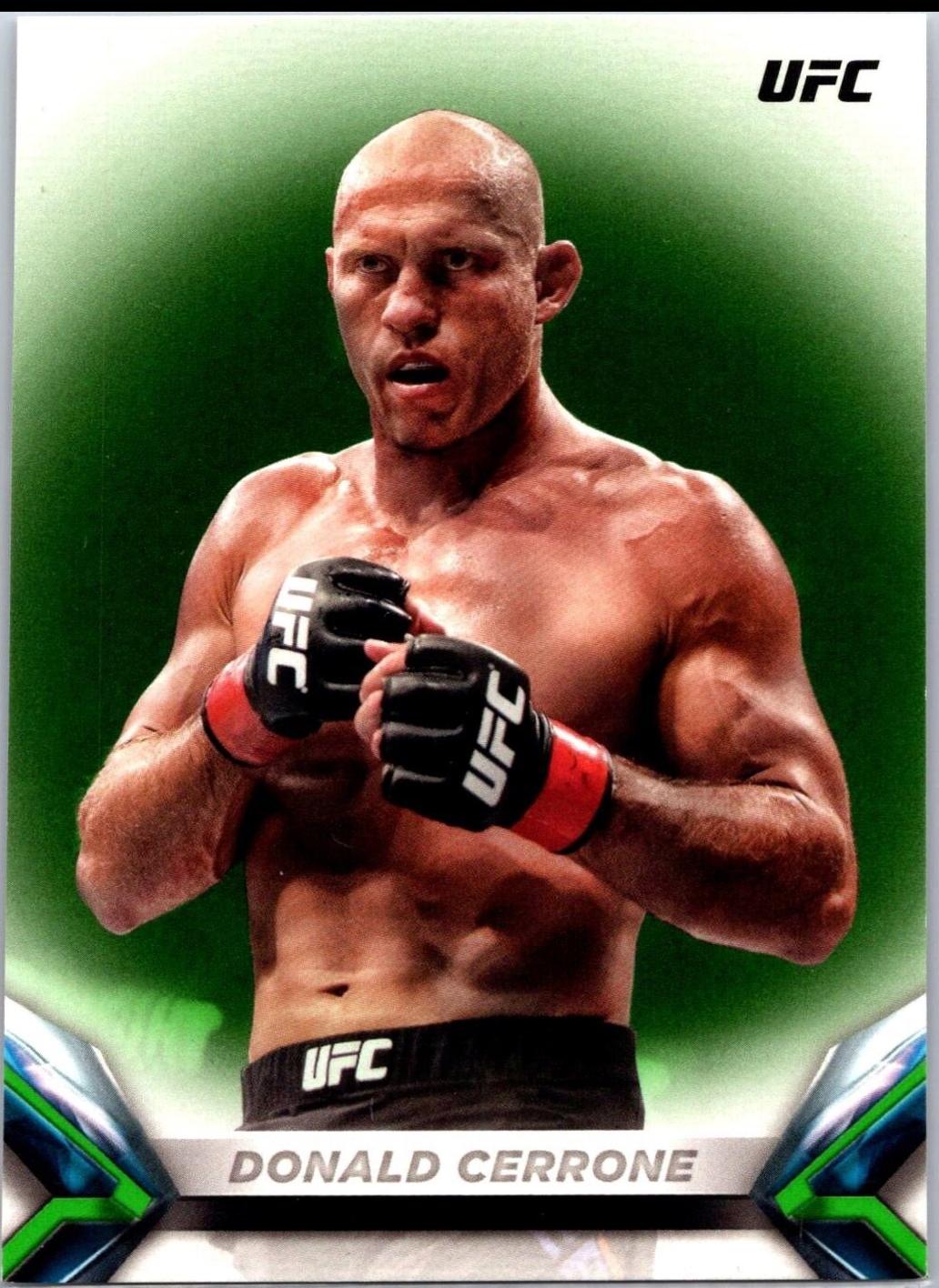 Donald Cerrone 2018 Topps UFC Knockout Base #48 Green