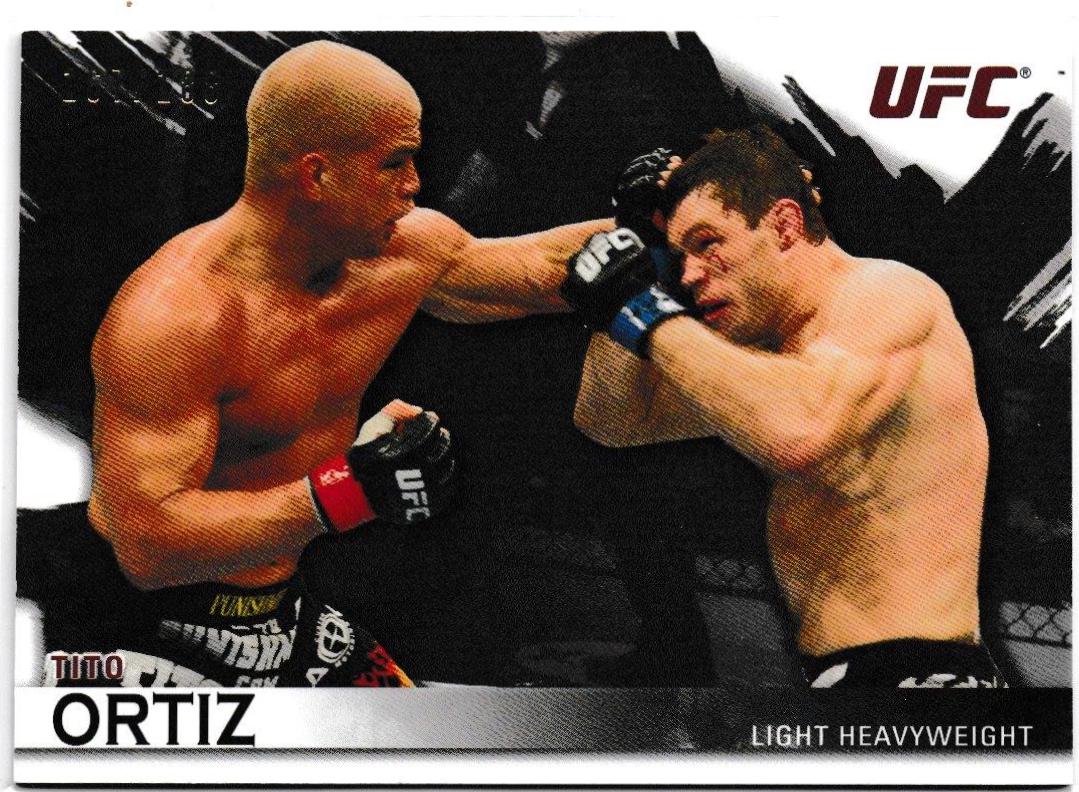 Tito Ortiz 2010 Topps UFC Knockout Base #61 Silver