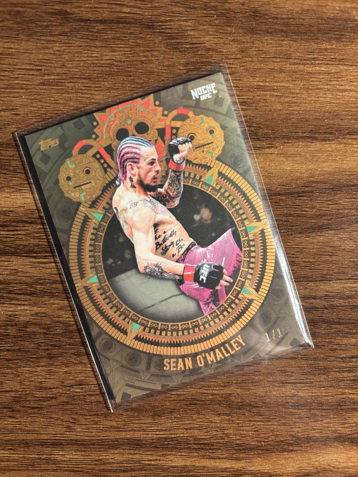 Sean O'Malley 2024 Topps Noche UFC Base #19 Gold