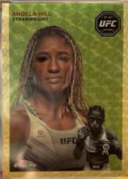 Angela Hill 2024 Topps Chrome UFC 1954 Topps #FFT-19 Superfractor