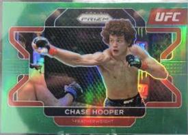 Chase Hooper 2022 Panini Prizm UFC Base #97 Green