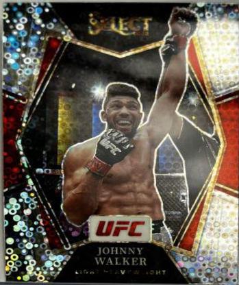 Johnny Walker 2022 Panini Select UFC Premier Level #164 Disco