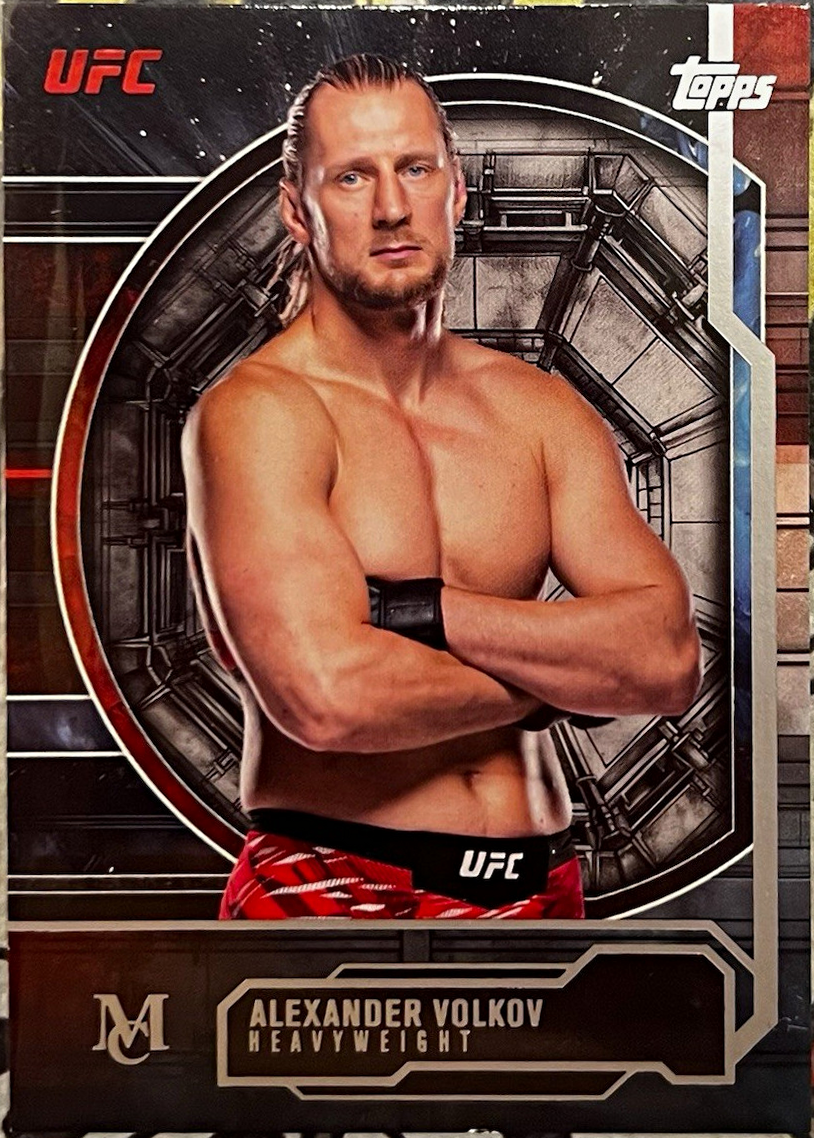Alexander Volkov 2026 Topps Knockout UFC Museum Collection #MC-3 Gold