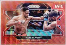 Neil Magny 2022 Panini Prizm UFC Base #48 Ruby Wave