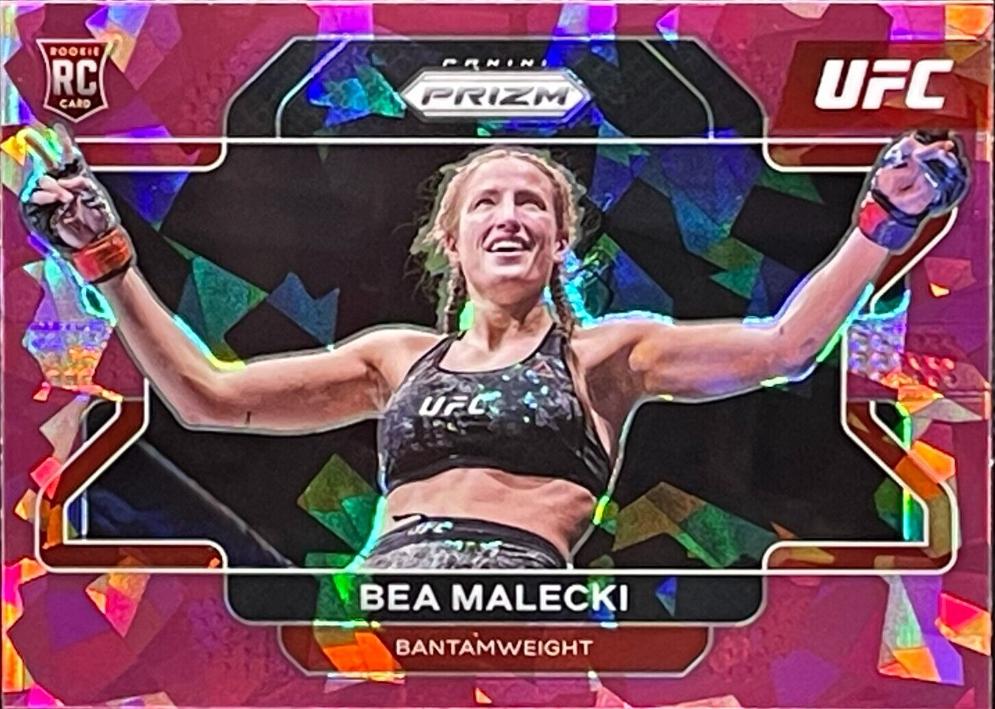 Bea Malecki 2022 Panini Prizm UFC Base #17 Pink Ice