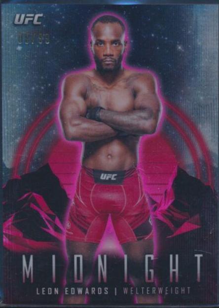 Leon Edwards 2024 Topps Midnight UFC Base #58 Twilight